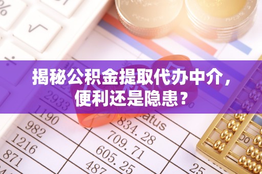 雁江揭秘公积金提取代办中介，便利还是隐患？