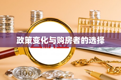 雁江政策变化与购房者的选择