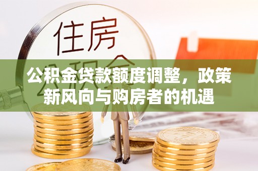 雁江公积金贷款额度调整，政策新风向与购房者的机遇