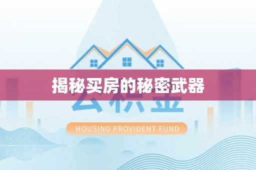 雁江揭秘买房的秘密武器