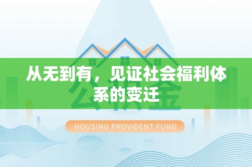 雁江从无到有，见证社会福利体系的变迁