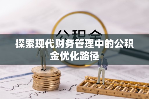 雁江探索现代财务管理中的公积金优化路径